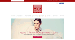 Desktop Screenshot of blurmakeuproom.com