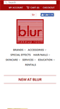 Mobile Screenshot of blurmakeuproom.com